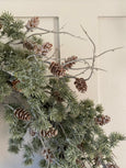 Faux Pine Wreath