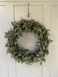 Faux Seeded Eucalyptus Wreath
