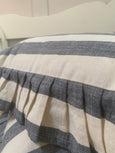 Blue stripe Cushion