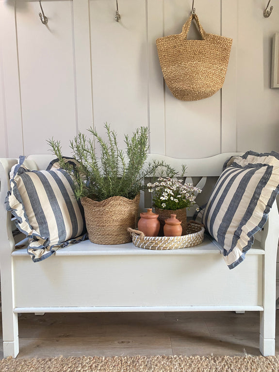 Blue stripe Cushion