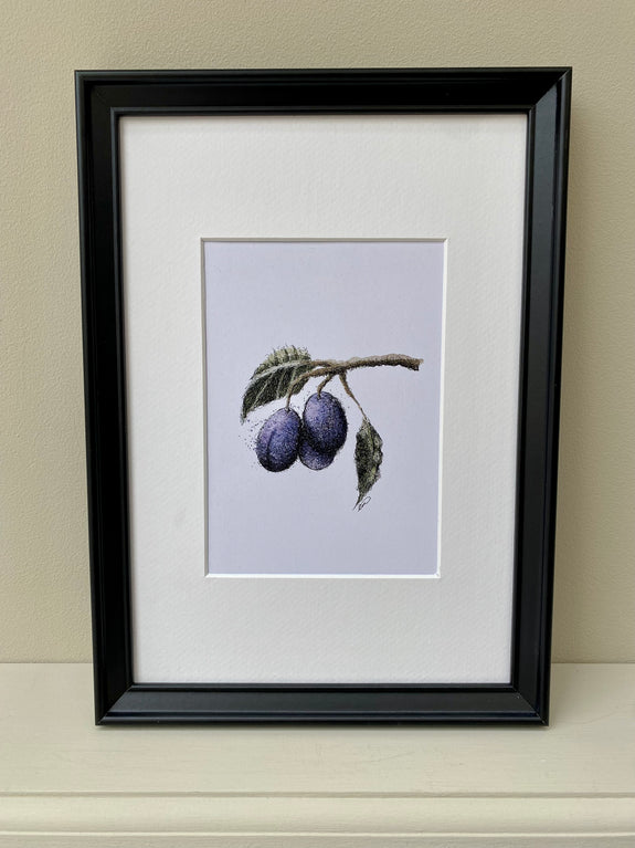 Plums Print