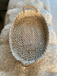 Oval seagrass tray