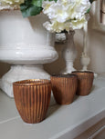 Ribbed Votive