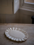Frilly Oval Plate