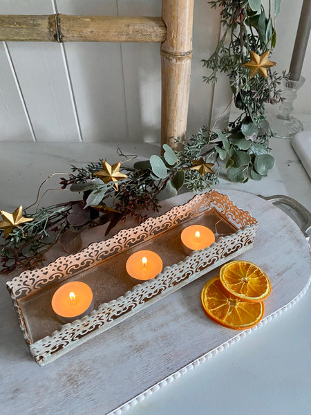 Candle tray
