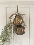 Antiqued patina bauble