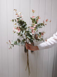 Faux Blush Tipped Eucalyptus