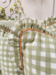 Gingham Check Cushion