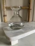 Hammered Glass Bud Vases