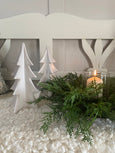 Faux Cedar Candle Centrepiece