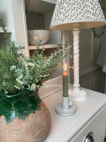 Ceramic candle holder
