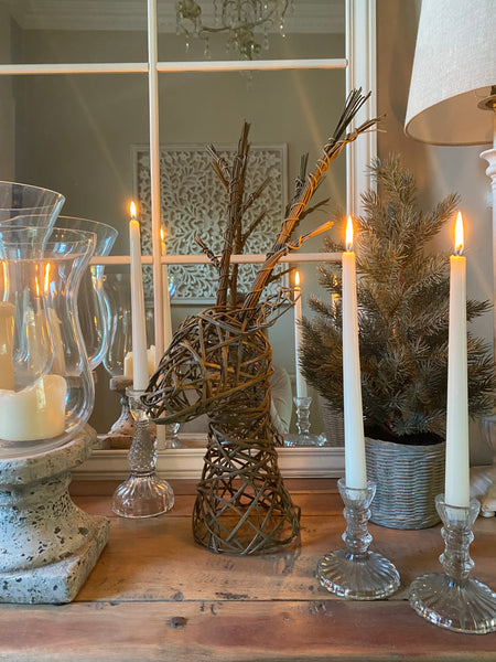 Rattan Deer Head