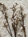 Faux White Berry Branch