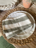 Wide Stripe Napkin - set of 4