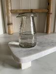 Hammered Glass Bud Vases