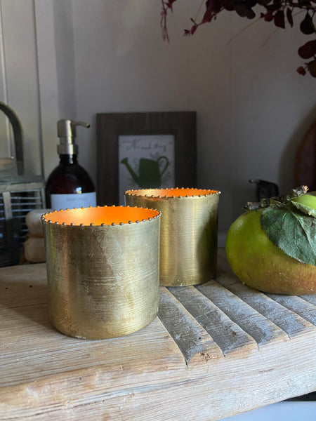 Brass Votives (set of 2)