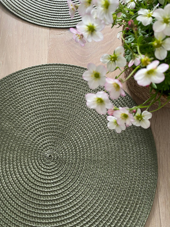 Olive Green Placemat